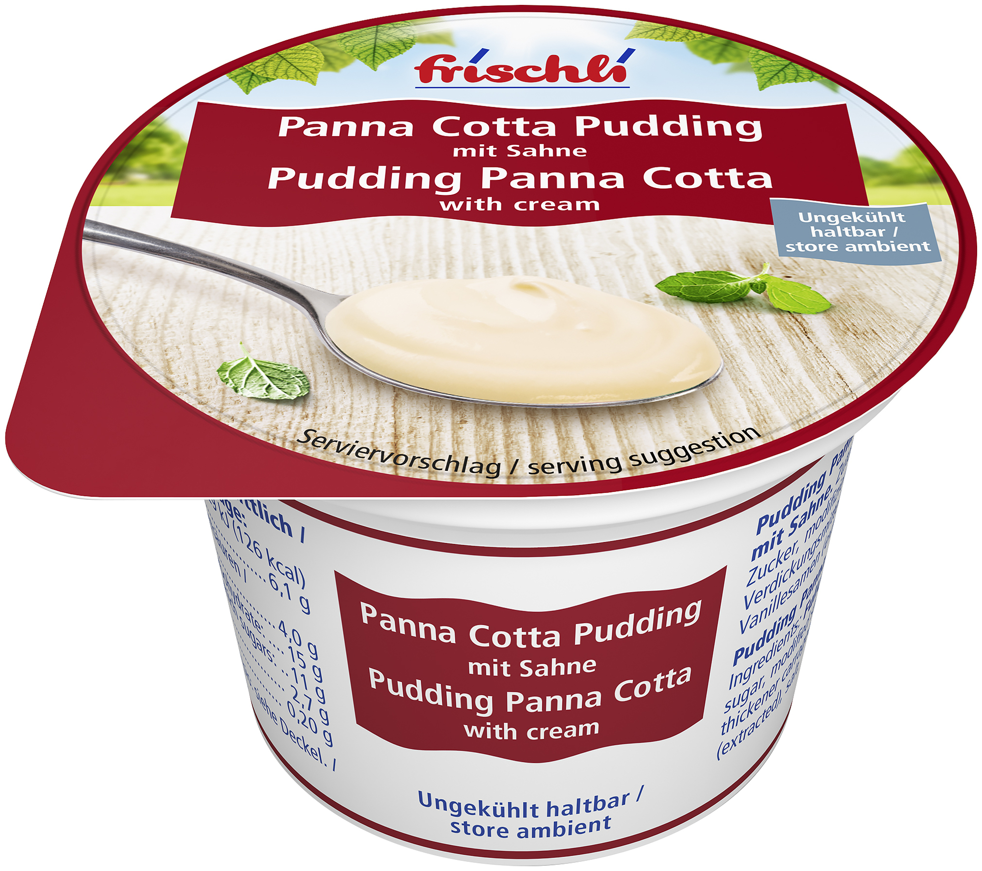 Pudding Panna Cotta 85g