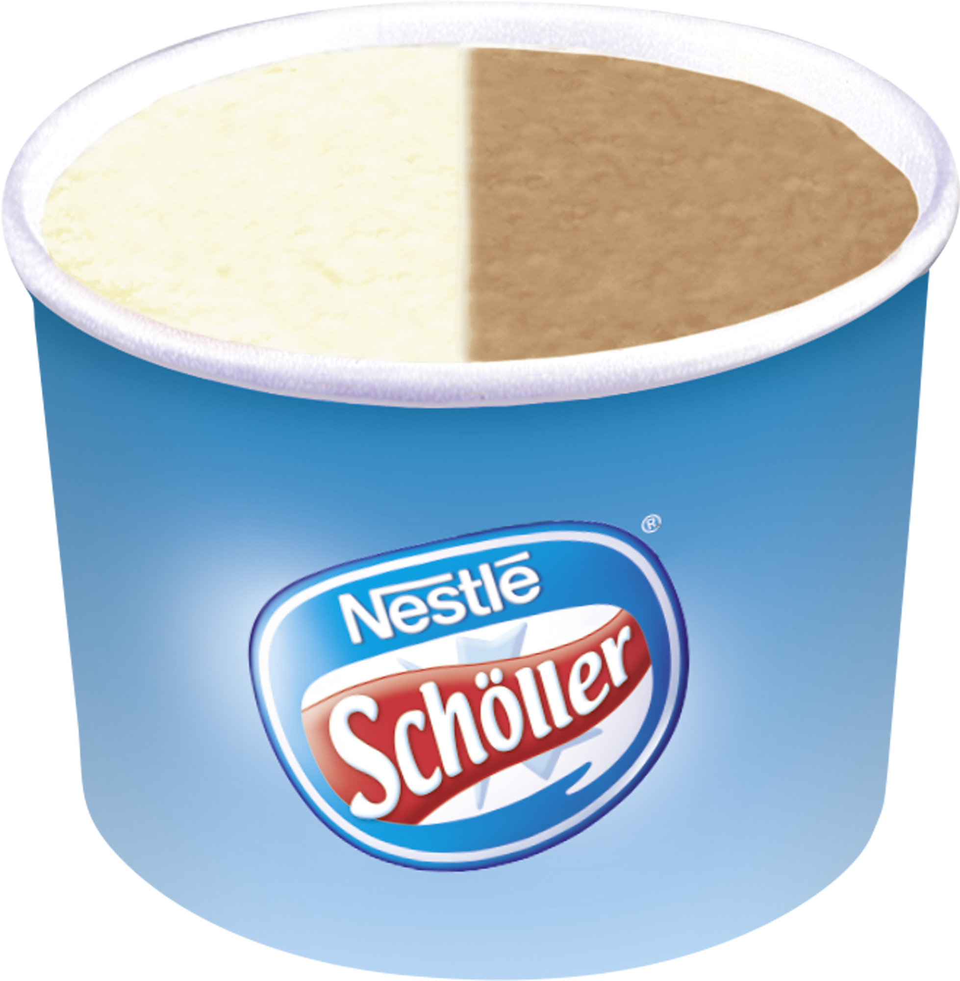 Eisbecher Vanilla/Schoko 85ml | 460575