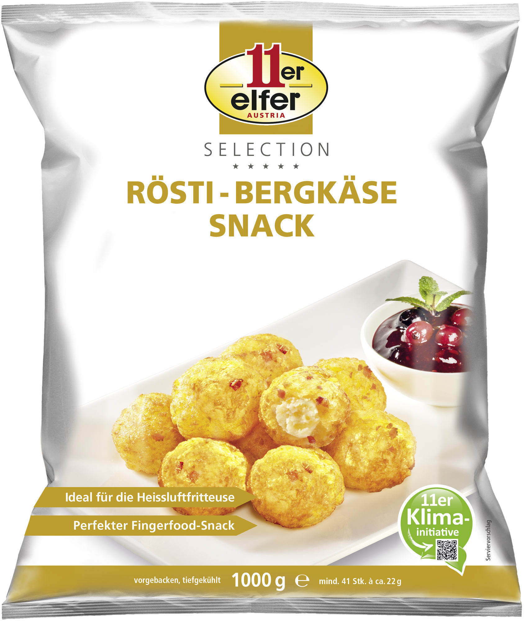 Rösti-Bergkäse Snack 1000g