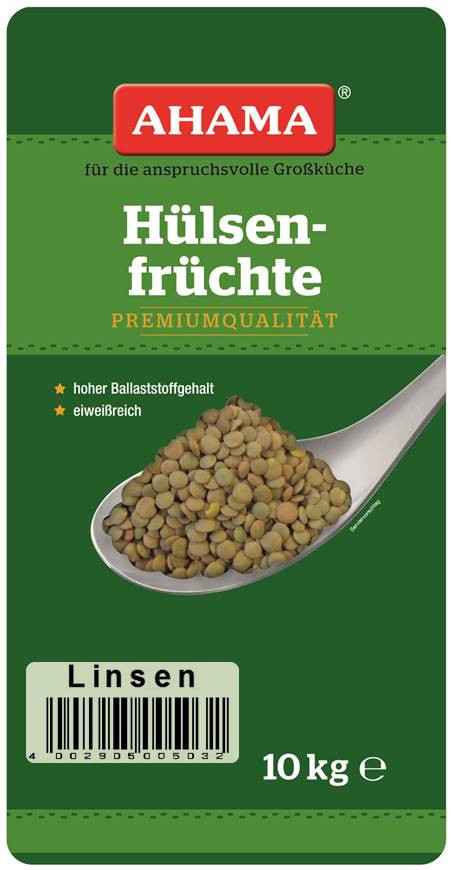 Linsen grün 10kg