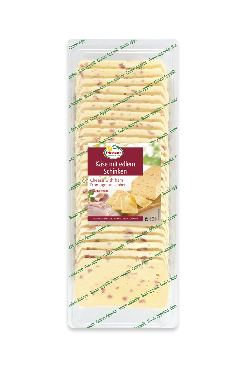 Käse mit edlem Schinken 55% Fett i.Tr. 500g