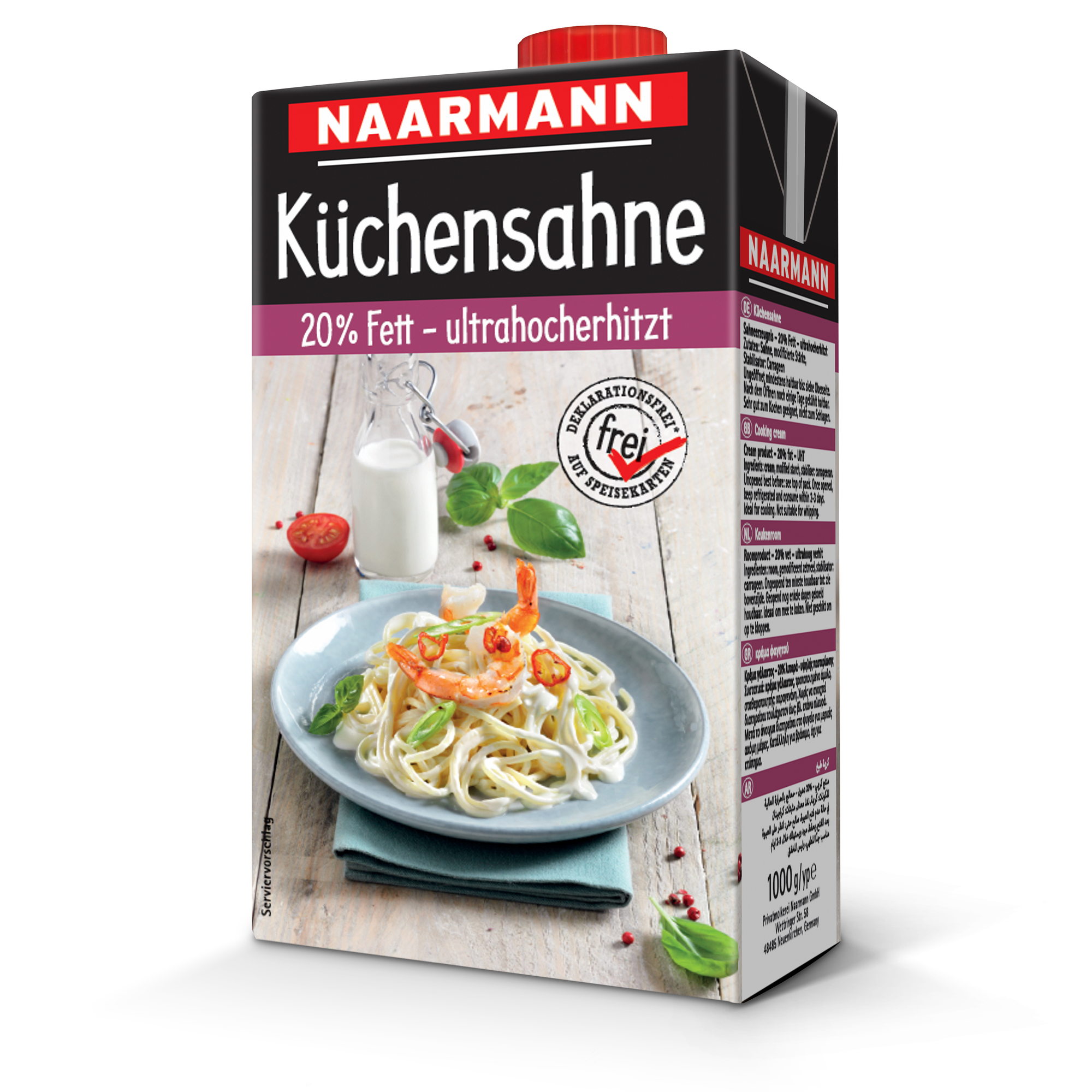 Küchensahne 20% 1000g